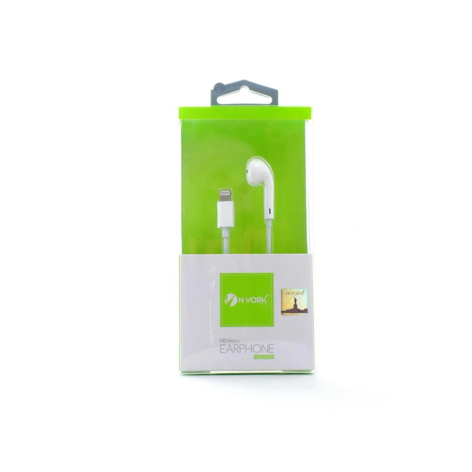 Nyork Hd Stereo Earphone Lightning Single Nye19