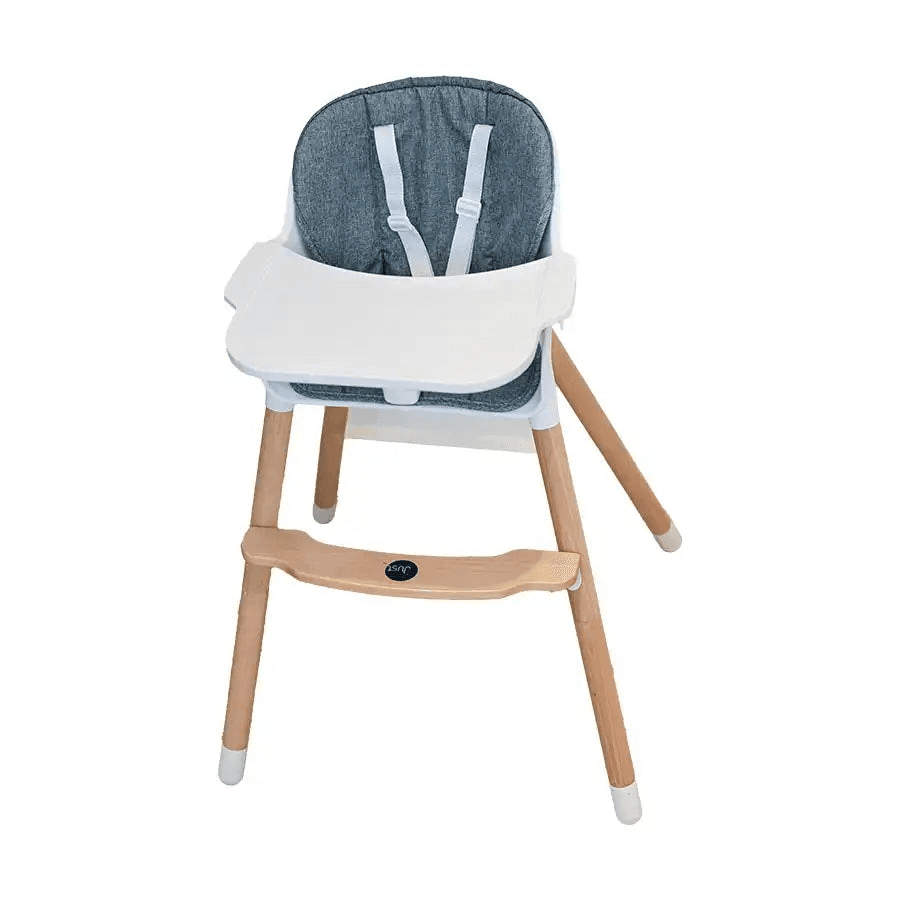 Just Essentials Wooden Leg Baby High Chair***Cushion Sold Separately***