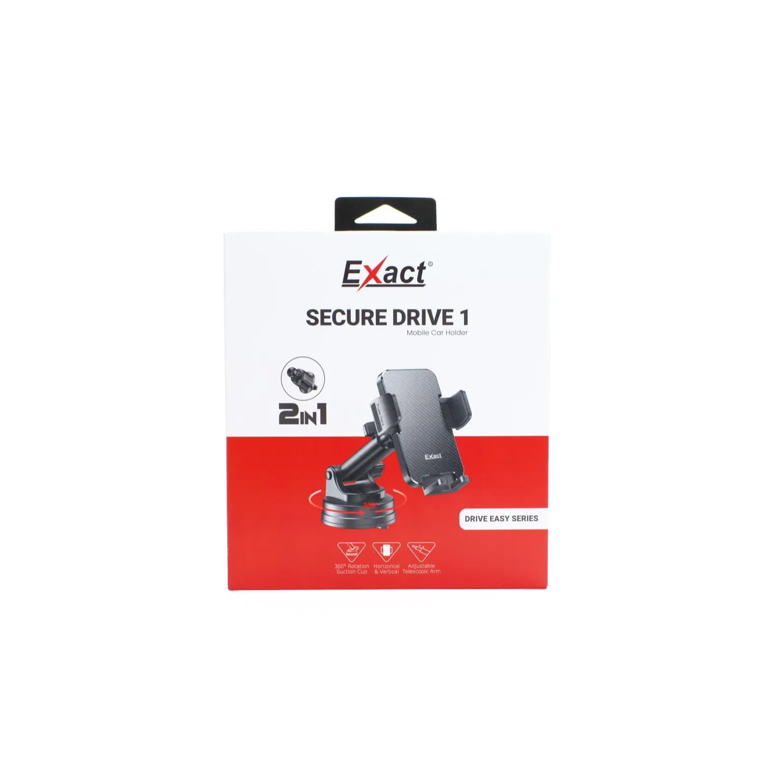 Exact Secure Drive 1 Mobile Car Holder 2 In 1 Ex11