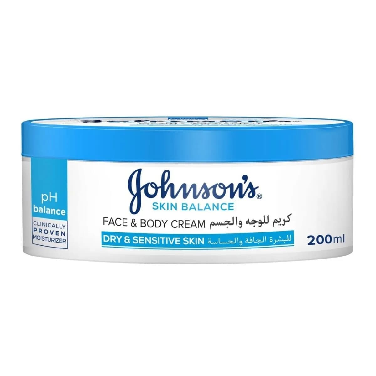 Johnson's Skin Balance Face & Body Cream 200Ml