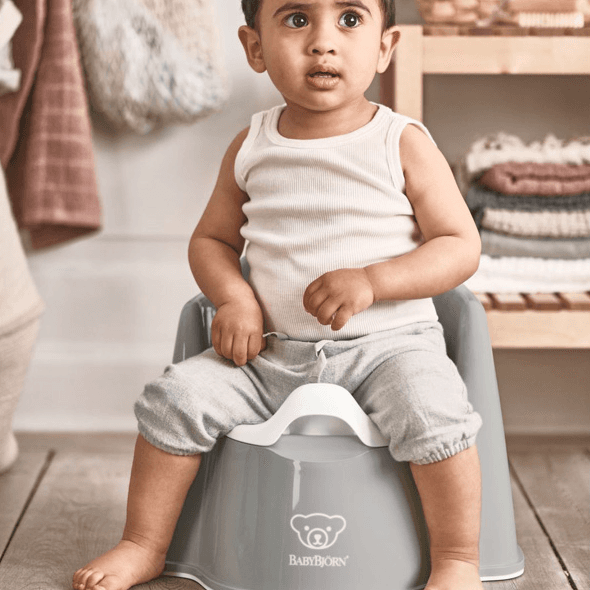 Babybjorn Potty Chair (Grey/White)