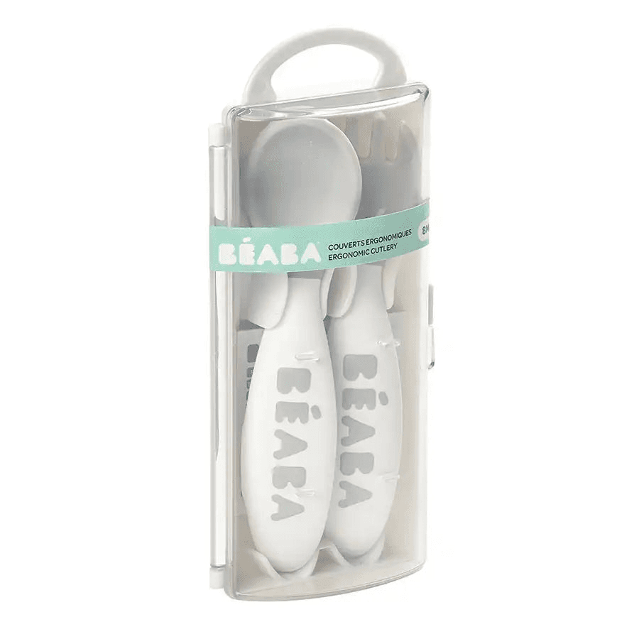 Beaba Training Fork And Spoon 2Nd Age (Light Mist)