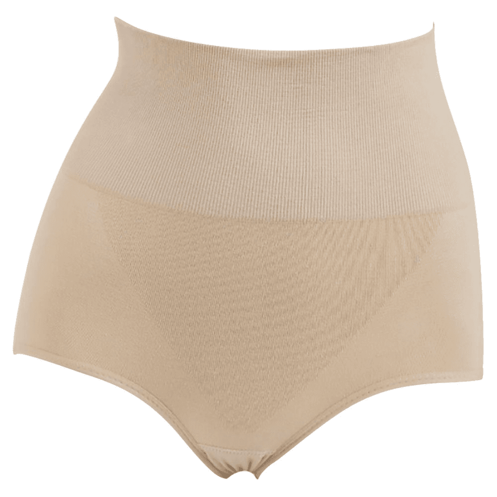 Sunveno - High Waist Pregnancy Support Cotton Panties (Skin) Xl