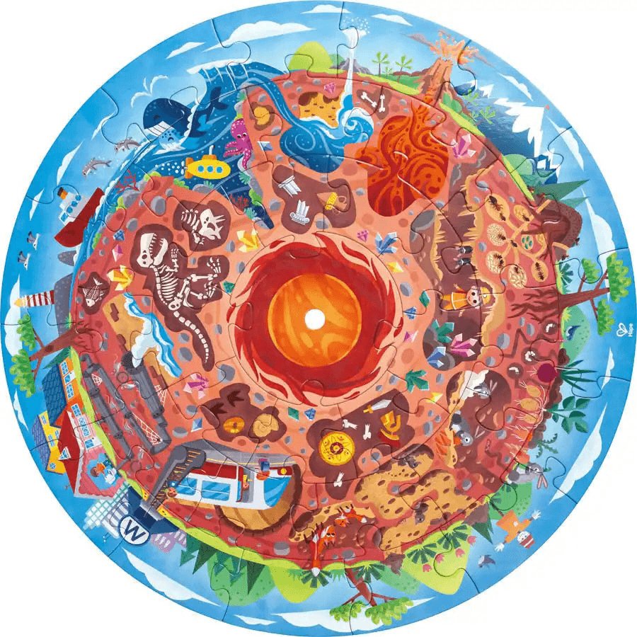 Hape - Underground World Puzzle