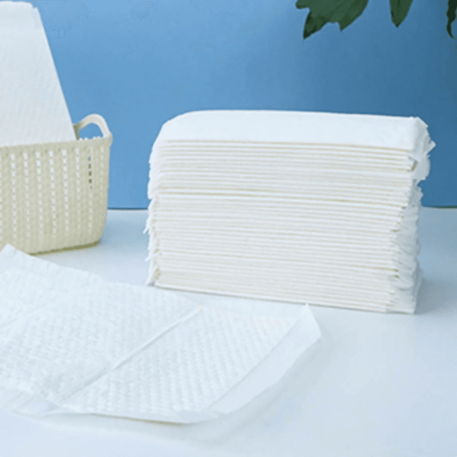 Little Story - Disposable Diaper Changing Mats - Pack Of 50Pcs (White)
