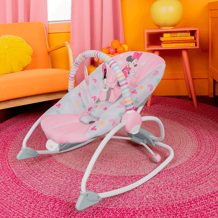 Minnie Stars & Stripes Infant To Toddler Rocker