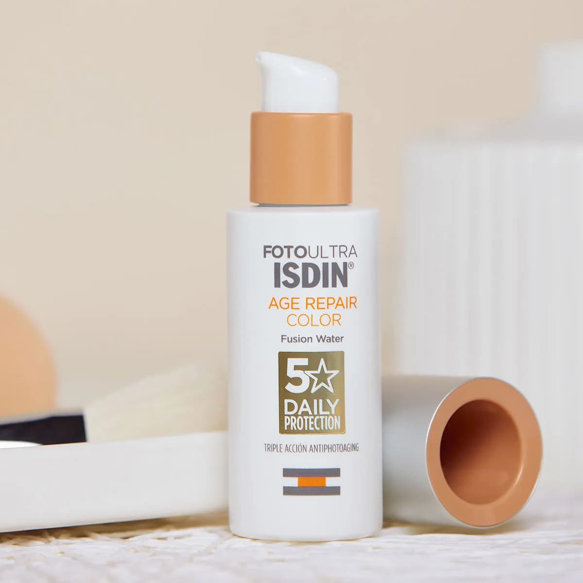 Isdin Age Repair Fusion Water Color Spf50 50Ml