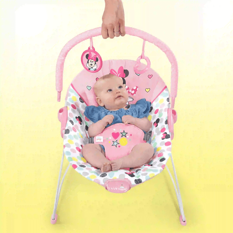 Minnie Mouse Spotty Dotty Vibrating Bouncer