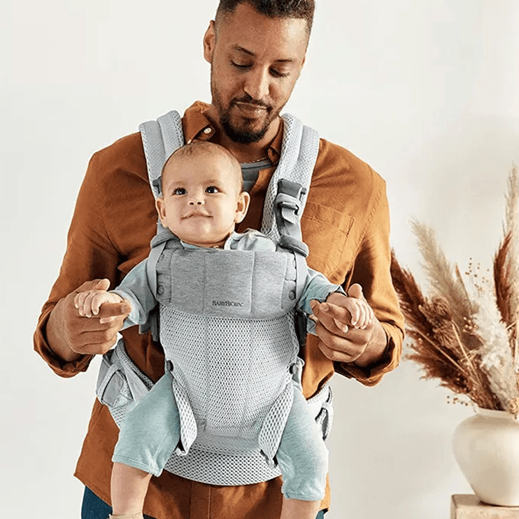 Babybjorn Baby Carrier Harmony - 3D Mesh (Silver)