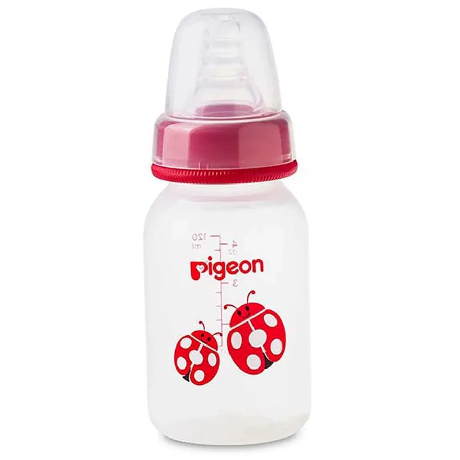 Pigeon - Plastic Bottle Sn 120 Ml - Lady Bug