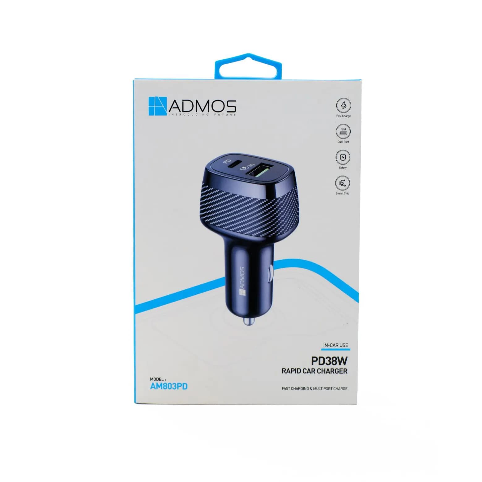 Admos Rapid Car Cahrger Pd38W Am803Pd