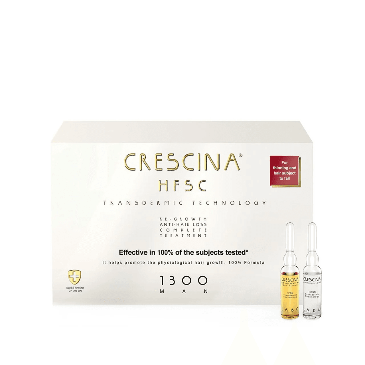 Crescina Complete Man 1300 Ampoules 20'S