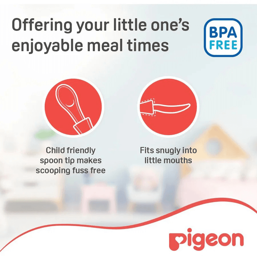 Pigeon - Weaning Spoon Set 2 Pcs (Stage 1)