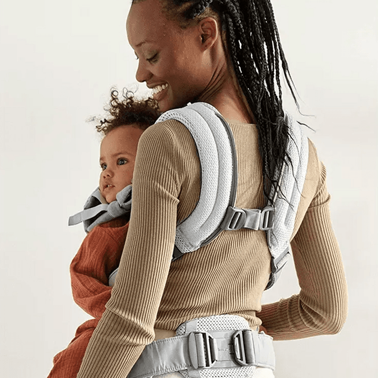 Babybjorn Baby Carrier Harmony - 3D Mesh (Silver)
