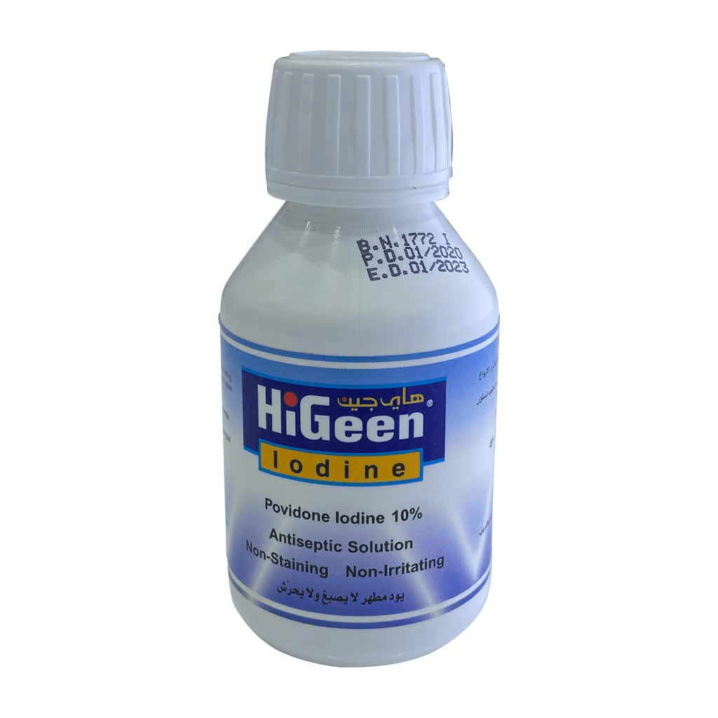 Hi Geen Iodine Solution Usp 10% 120ml(612435