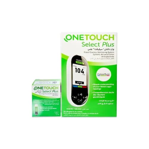 One Touch Select Plus Kit (1 Meter Select Plus + 2 Box Of Strips Select +