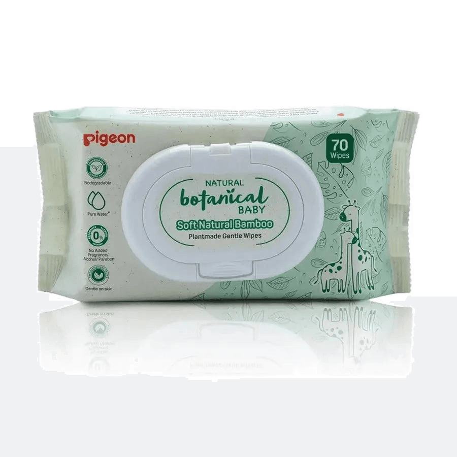 Pigeon Natural Botanical Baby Gentle Wipes