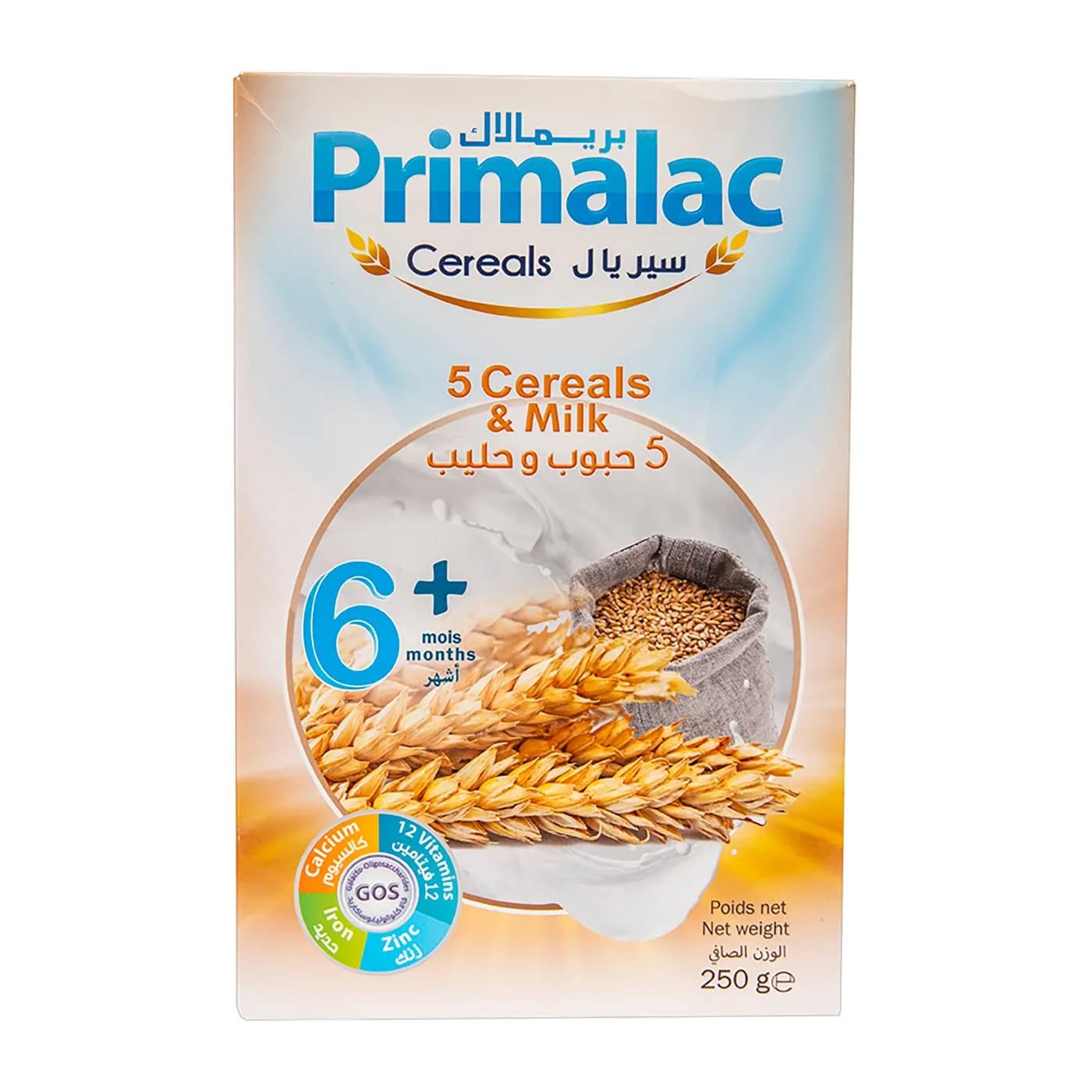 Primalac 5 Cereals Milk 250Gm