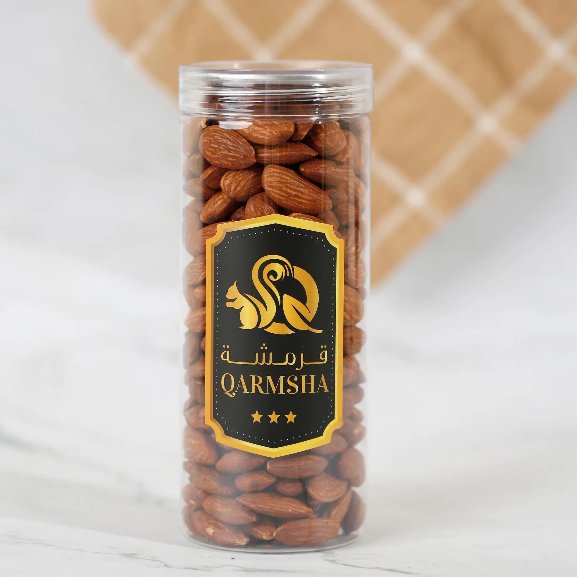 Qarmsha Almond Roasted Big 280 Gr