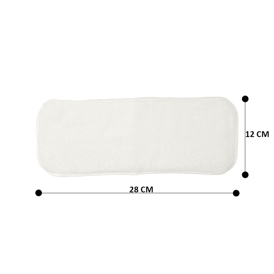 Little Story - Newborn Reusable Diaper Inserts - Small - Set Of 2