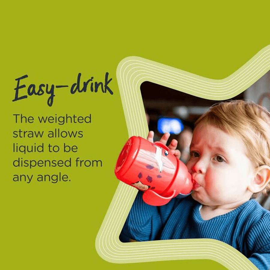 Tommee Tippee Superstar Trainer Straw Cup 300Ml (Green)