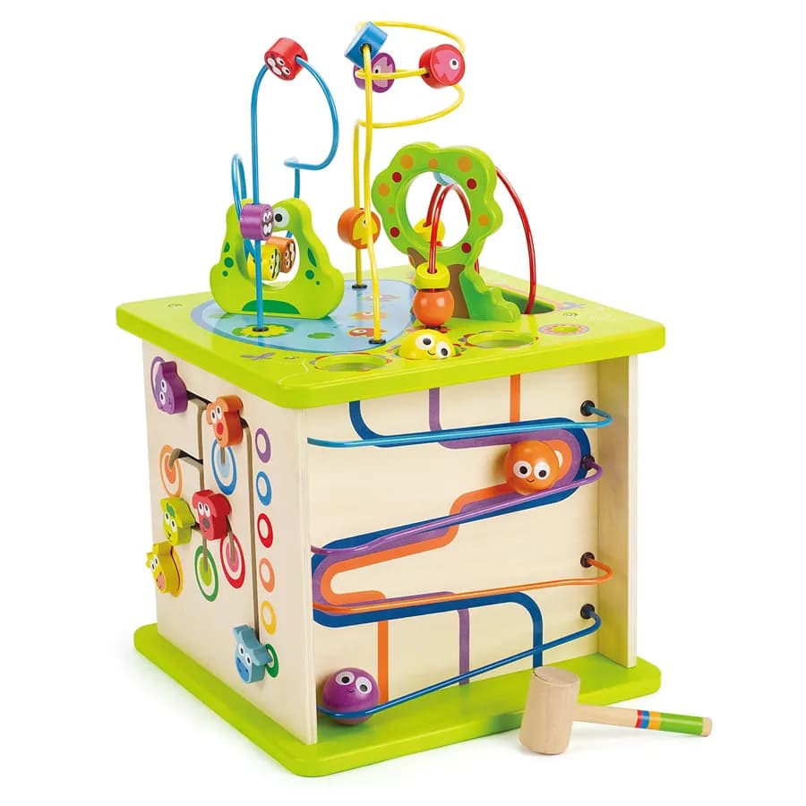 Hape - Country Critters Play Cube