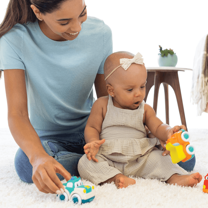 Infantino - Grip & Roll Soft Wheels (Header With Elastic Band)