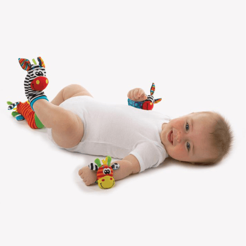 Playgro - Jungle Wrist Rattle And Foot Finder