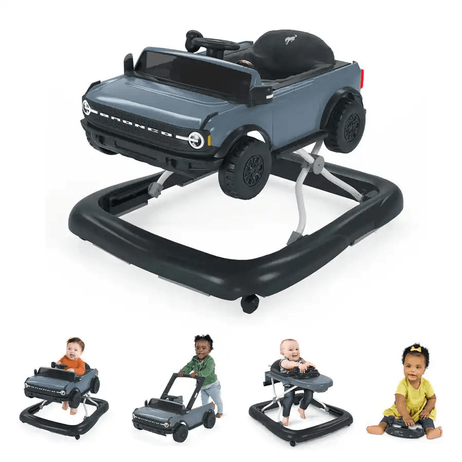Bright Starts Ways To Play 4-In-1 Walker Ford Bronco, Area 51