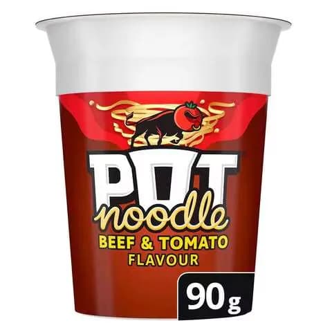 Pot Noodle Beef And Tomato 90G