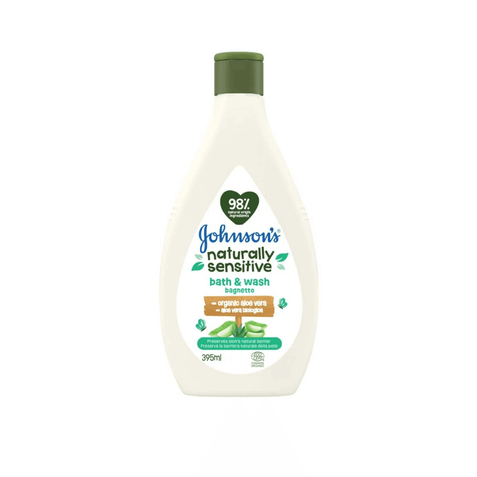 Johnson's  Naturally Sensitive Wash 395ml(Jjcbtr950)