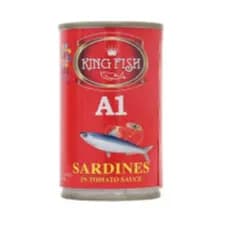 King Fish A1 Sardine In Tomato Sauce 155G