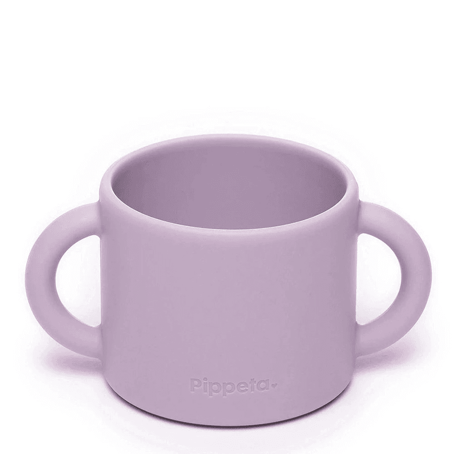 Pippeta Silicone Cup + Straw (Lilac)