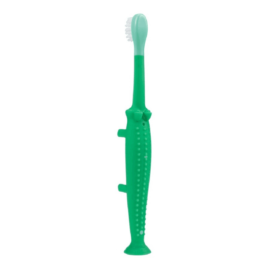 Toddler Toothbrush, Crocodile (Green)