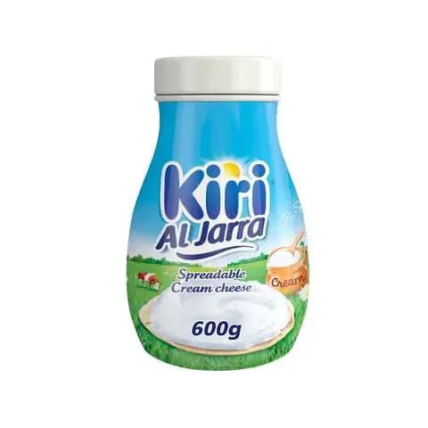 Kiri Jarra, Spreadable Cream Cheese, Jar 600G