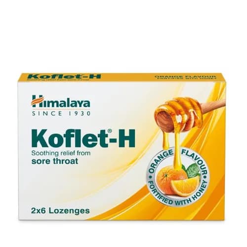 Koflet Orange Lozenges 12'S