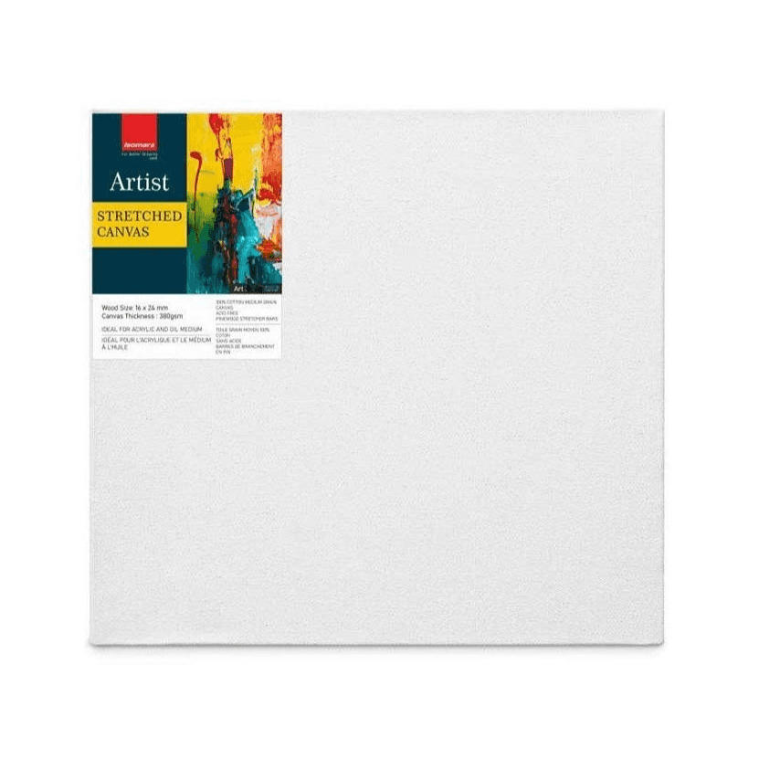 Stretched Canvas - 8X8 / 20 x 20 cm 380 Gsm - White -  Artist