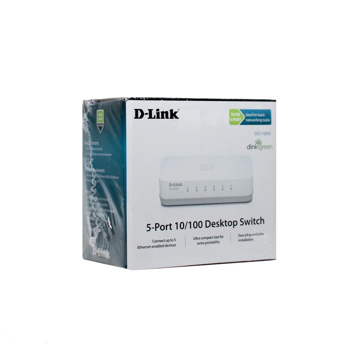 D-Link 5 Port Gigabit Easy Desktop Switch Dgs-1005A