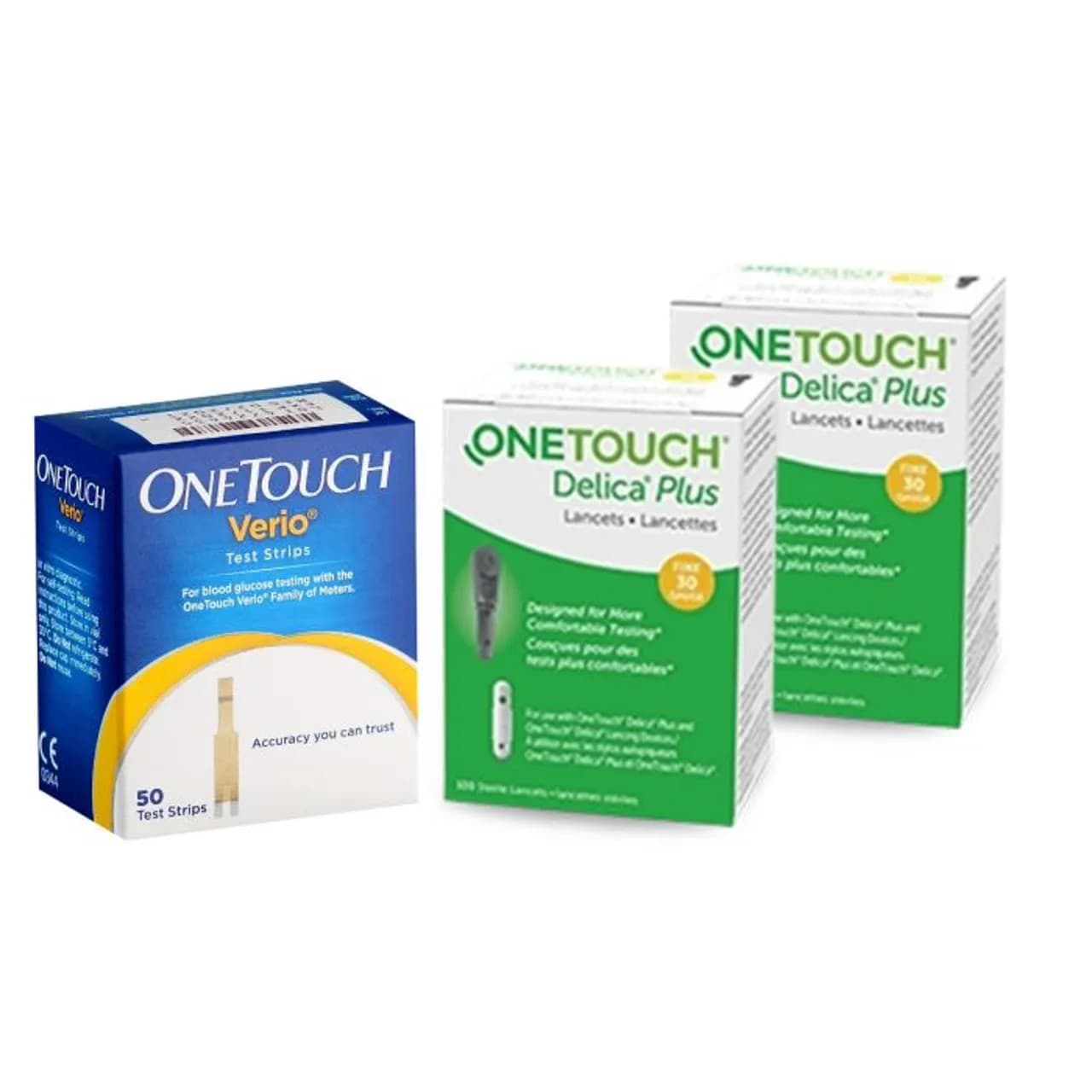 One Touch Verio Refill Kit ( 2 Strips+1 Delica Lancet )