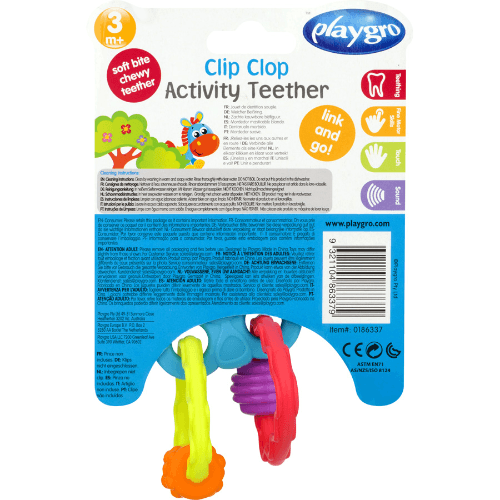 Playgro - Clip Clop Activity Teether