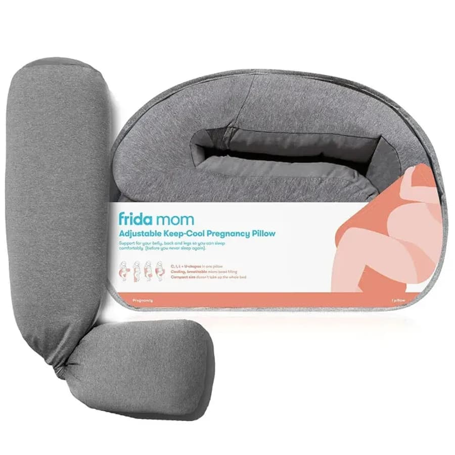 Frida Mom - Adjustable Keep-Cool Pregnancy Pillow