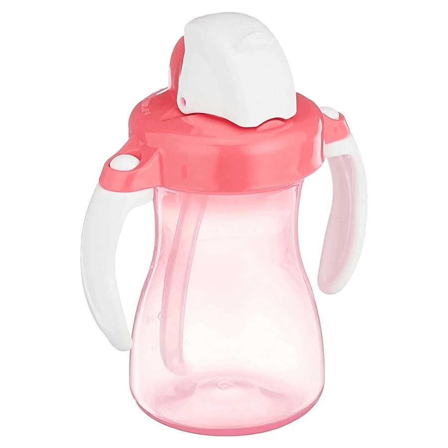 Pigeon - Petite Straw Bottle 150Ml, Hanging Type (Pink)