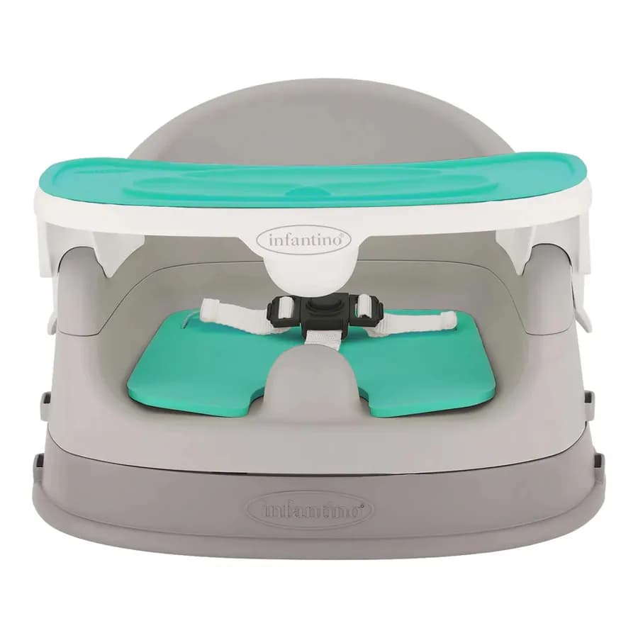 Infantino - Grow-With-Me 4-In-1 Two-Can-Dine Deluxe Feeding Booster