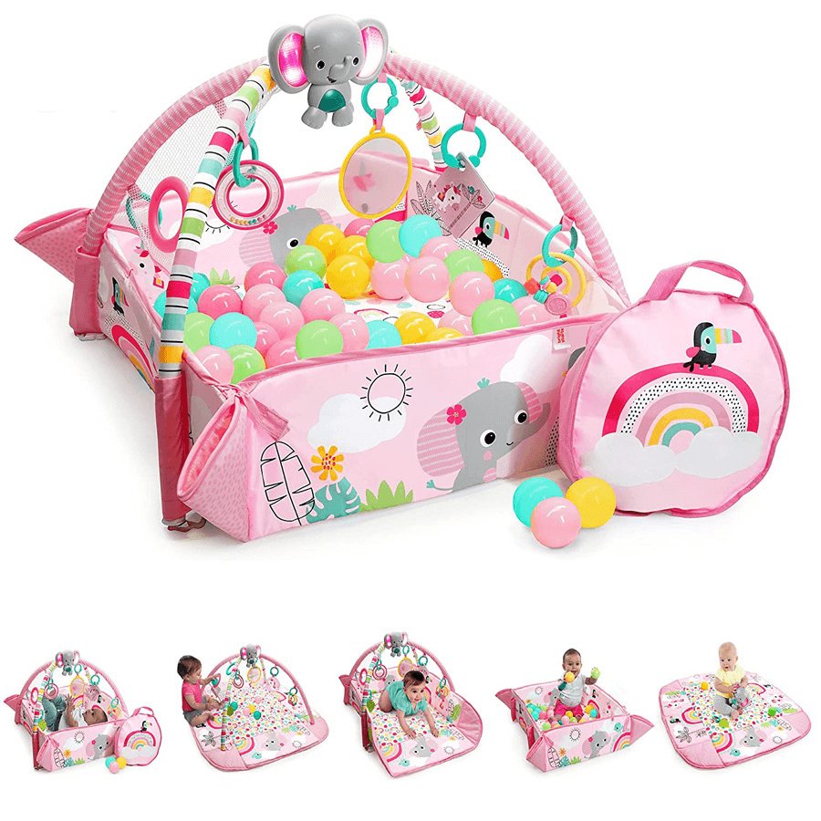 5-In-1 Your Way Ball Play Activity Gym & Ball Pit Â€“ Rainbow