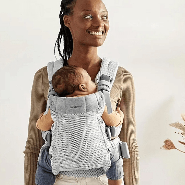 Babybjorn Baby Carrier Harmony - 3D Mesh (Silver)