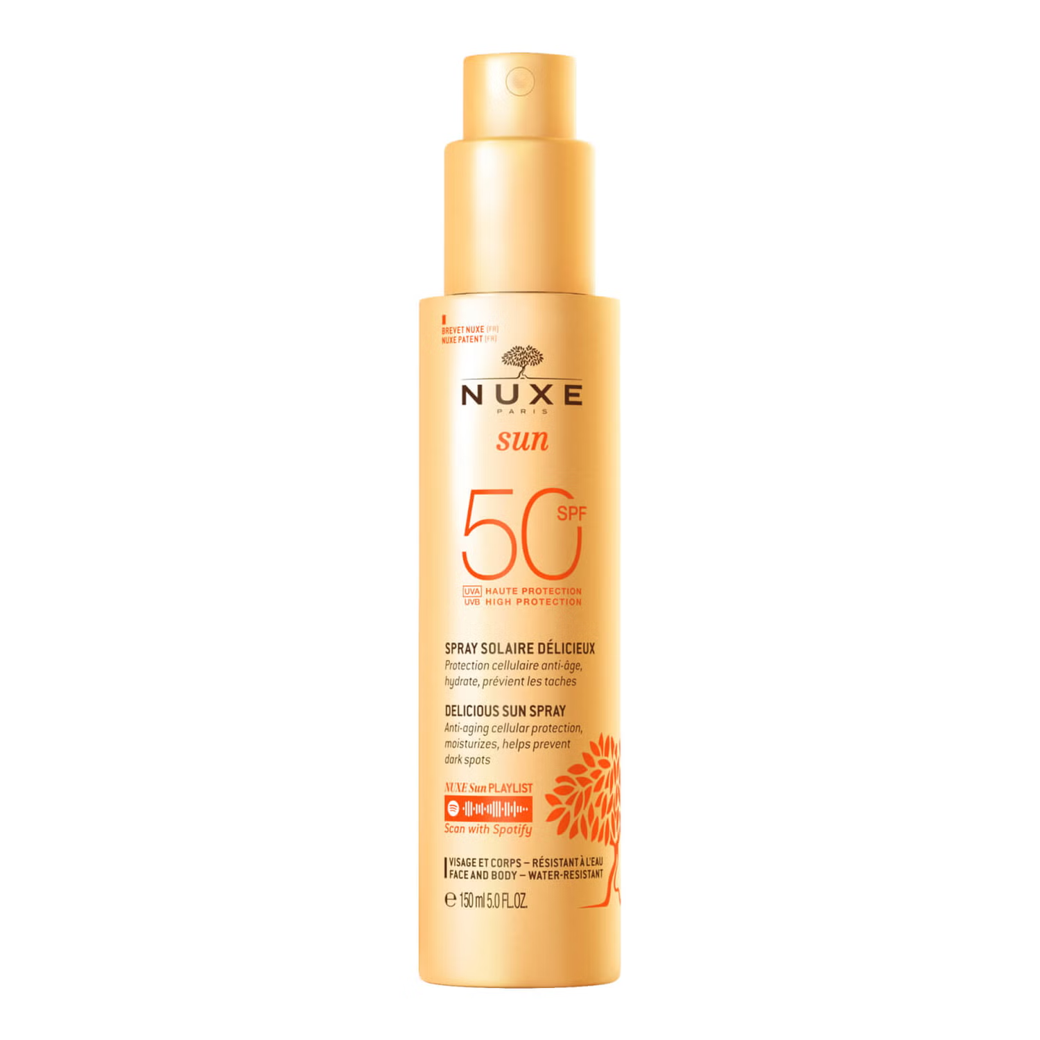 Nuxe Face & Body Sun Spray Spf50 - 150Ml