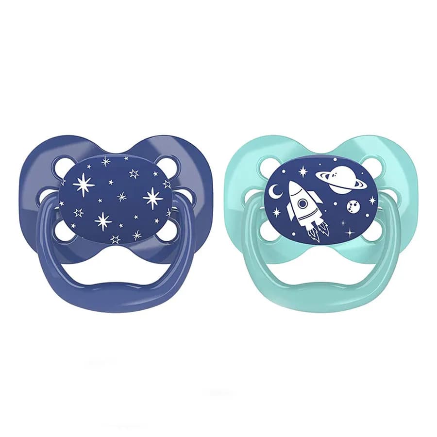 Advantage Pacifier - Stage 1, 2-Pack (Blue)