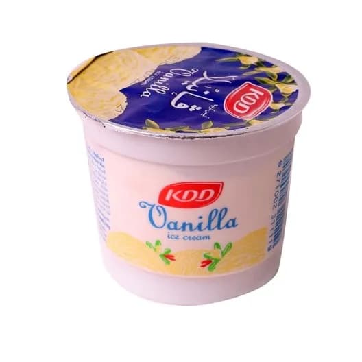 Kdd Ice Cream Cup Vanilla 100Ml