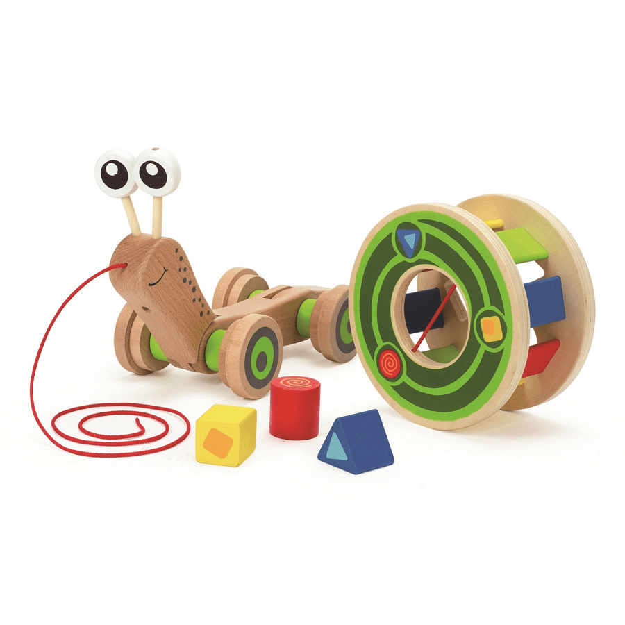 Hape - Walk-A-Long Snail