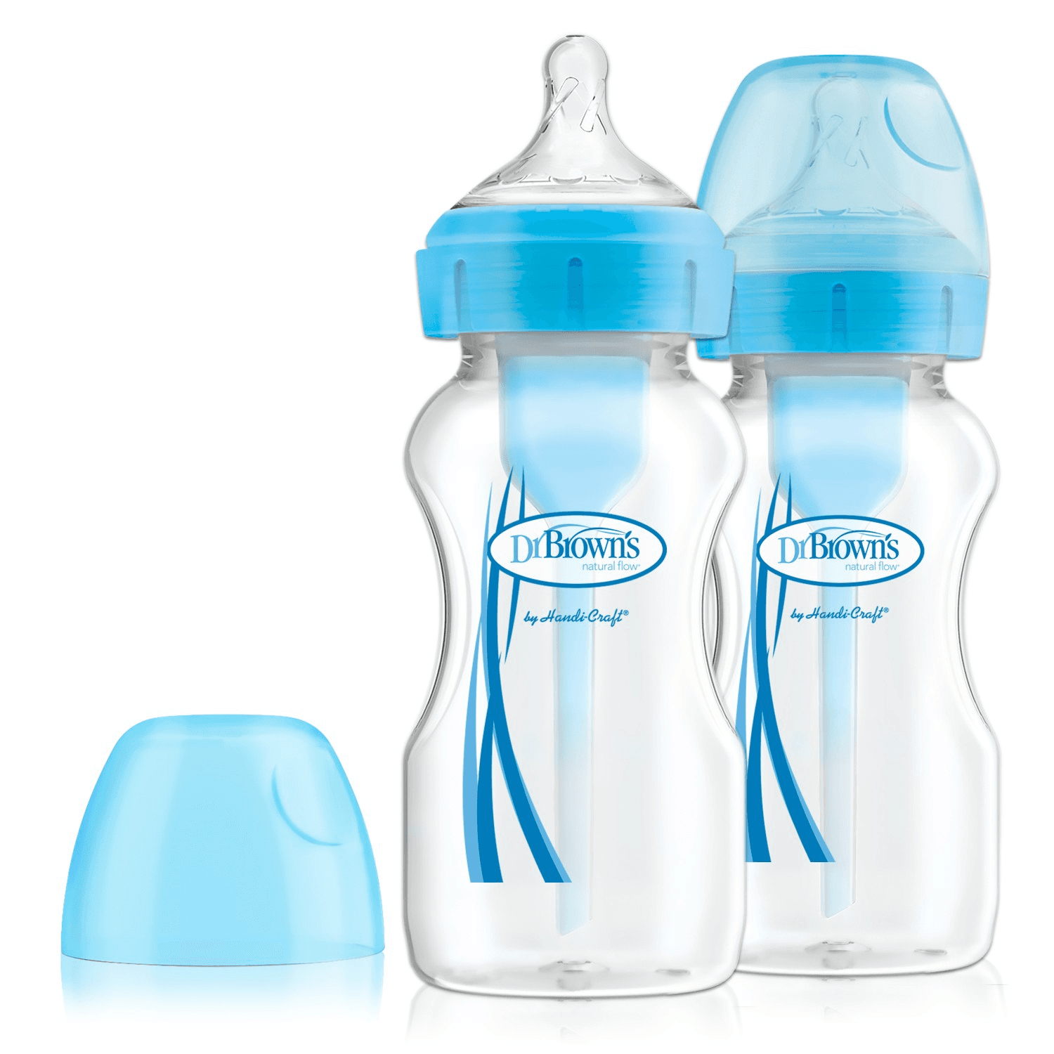 9 Oz/270 Ml Pp W-N Options+ Bottle, 2-Pack (Blue)